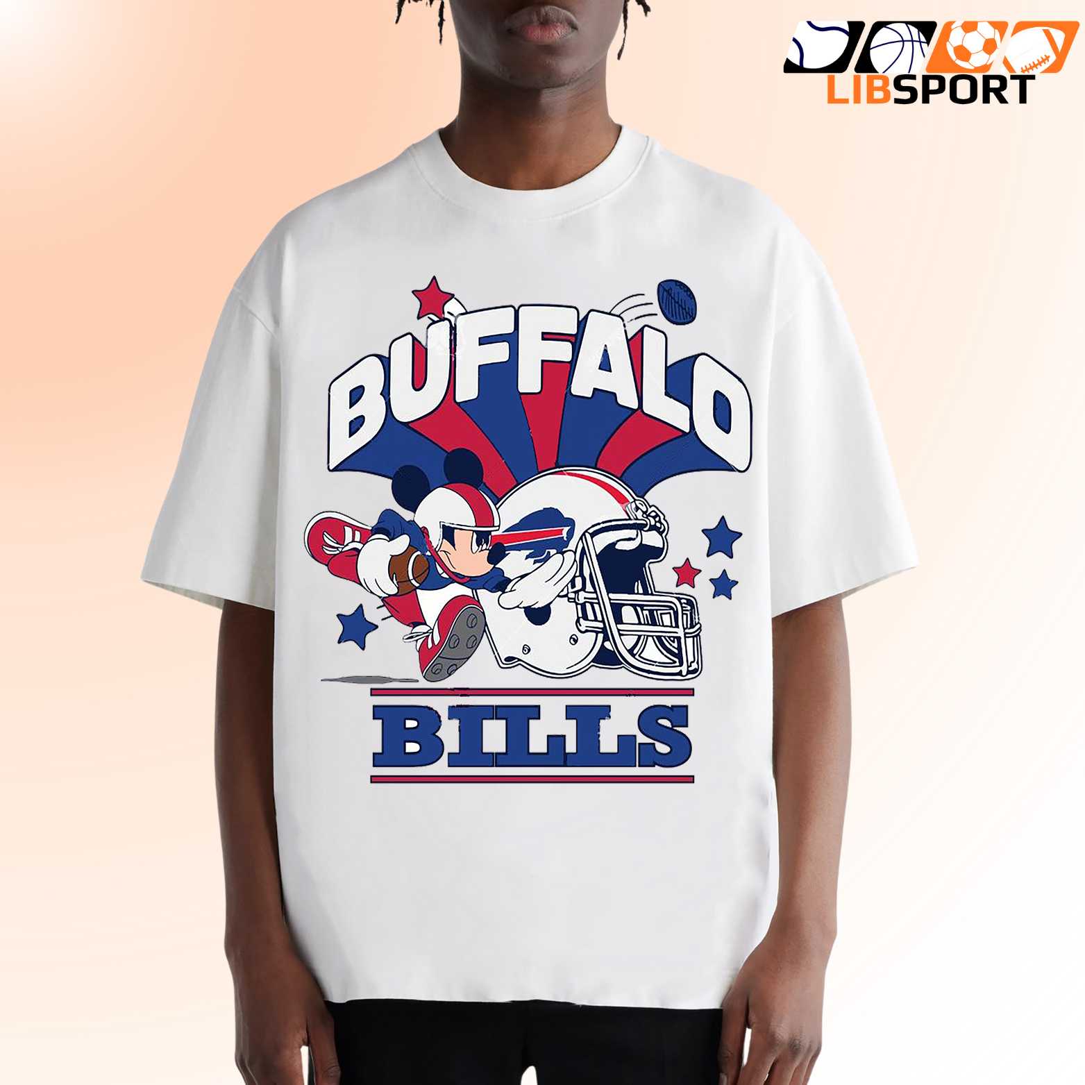 Buffalo Bills Disney Mickey Tee, Nfl Graphic Shirt